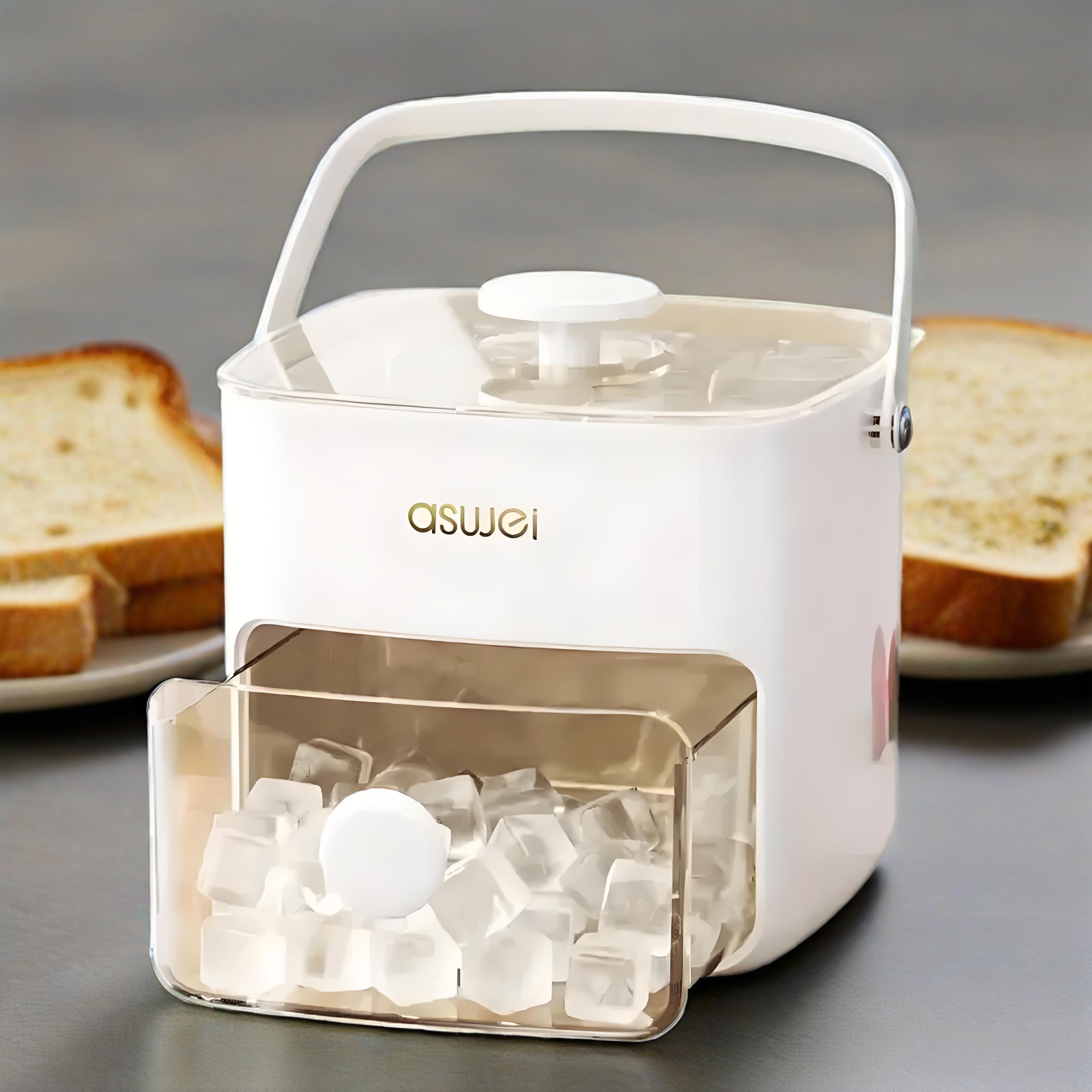 Manual Ice Maker Compact High Capacity for Family Gatherings