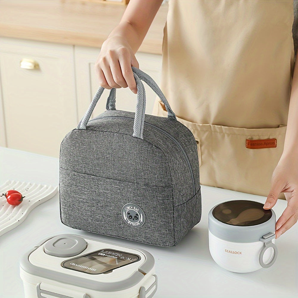 Set de 3 piezas de cajas de almuerzo reutilizables con forma de corazón y hoja con bolsa térmica para oficina, escuela y actividades al aire libre