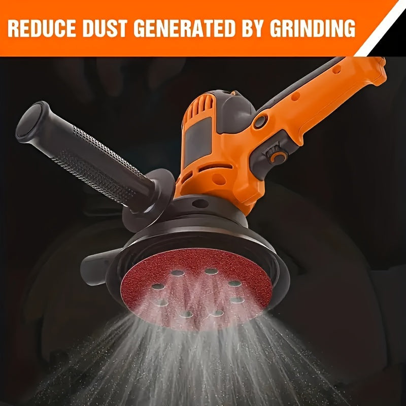 10Pcs 125mm Grit Sanding Discs for Metal Plastic Wood Grinding and Polishing