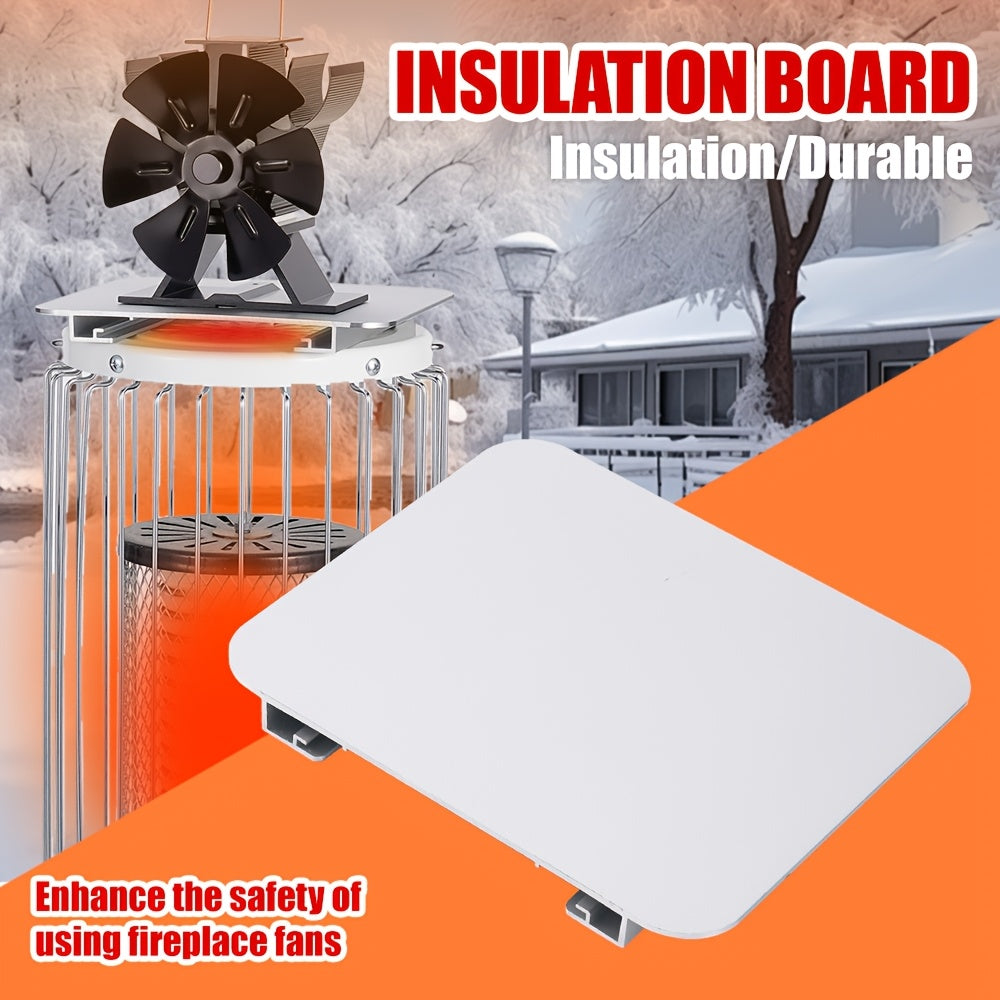 Insulation Board for Stove Fans High Temperature Safe Burner Heater Fit