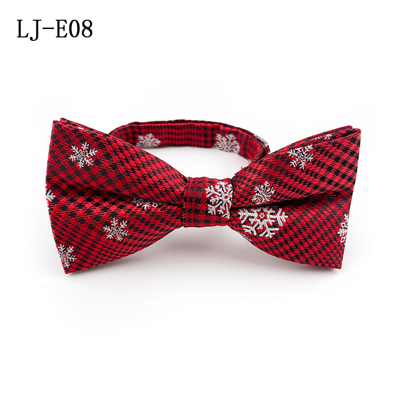 Men's Bow Tie Polyester Jacquard Fabric for Formal Events