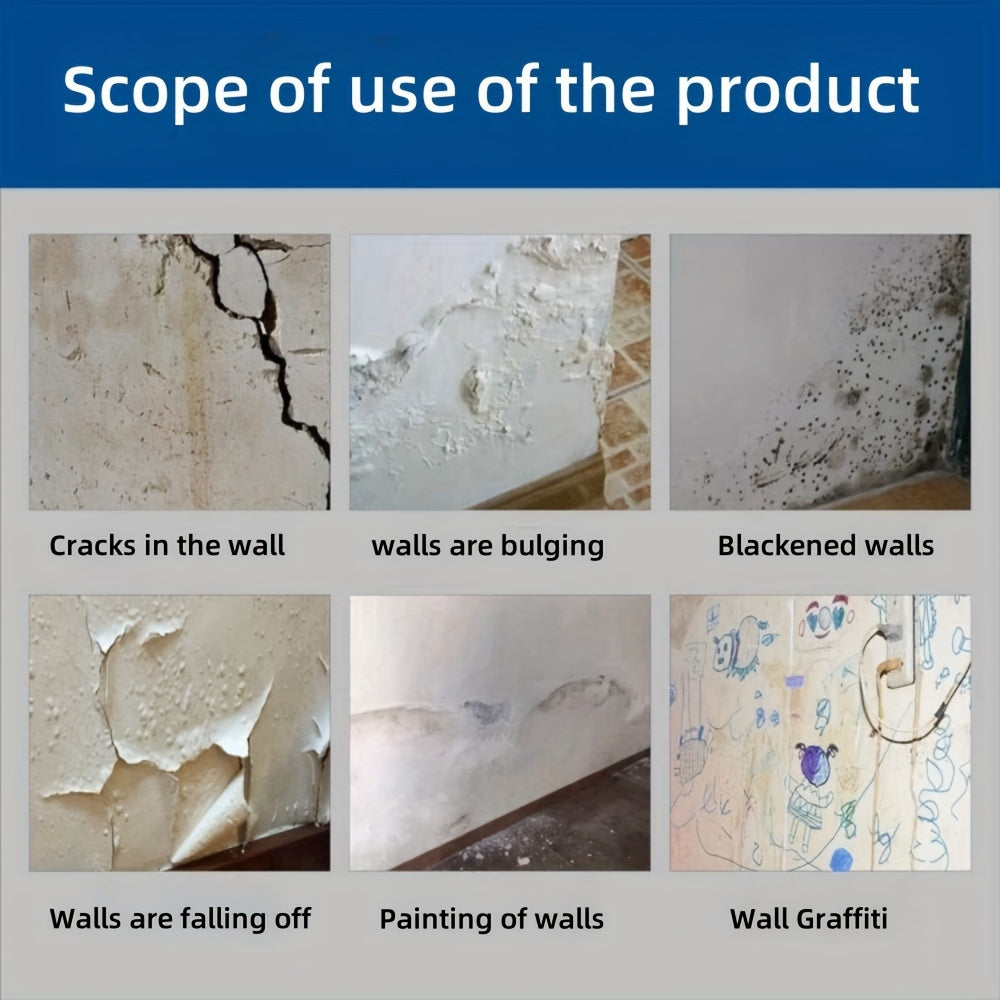 Wall Putty White Crack-Preventing Plasterboard Repair Compound for Walls