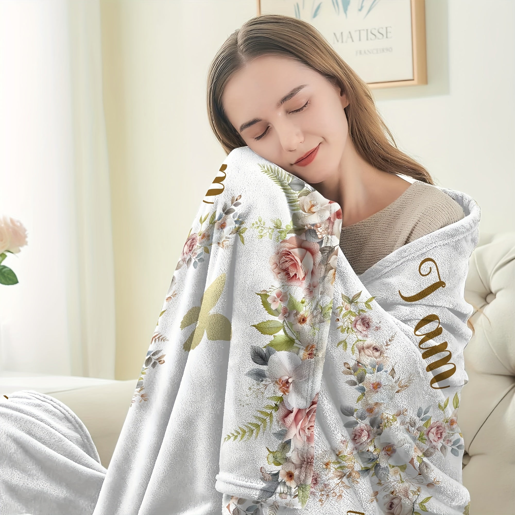 "Христианский плед для женщин - современный дизайн, подходит для всех сезонов, легко чистится, изготовлен из полиэстера, с библейскими стихами, универсальная вязаная тема - идеальный подарок для религиозных праздников, дней рождения"