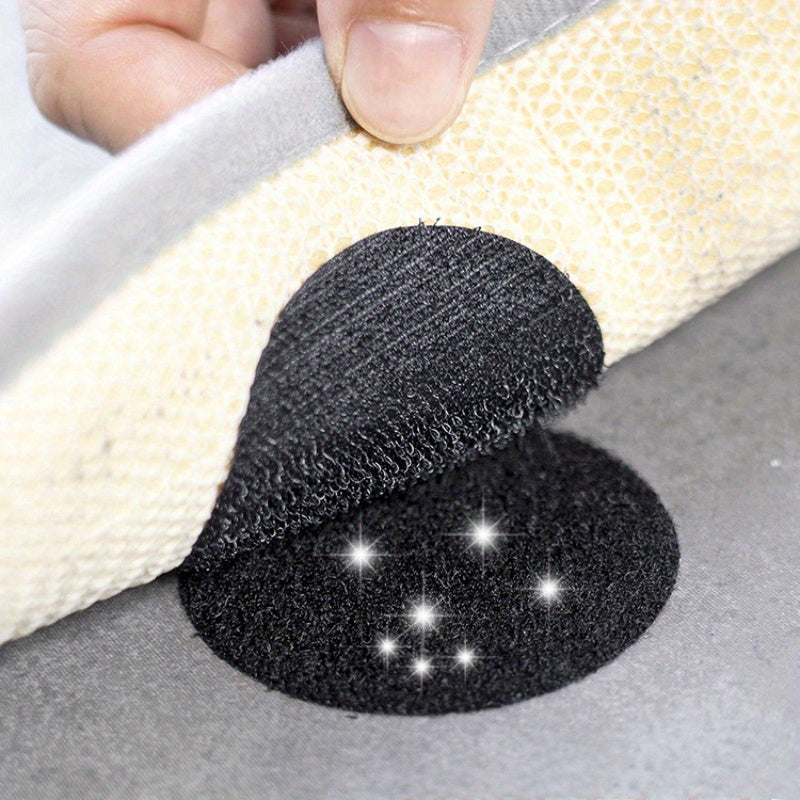Circular Self-Adhesive Fixator for Bed Sheets, Carpets, and Sofa Slips