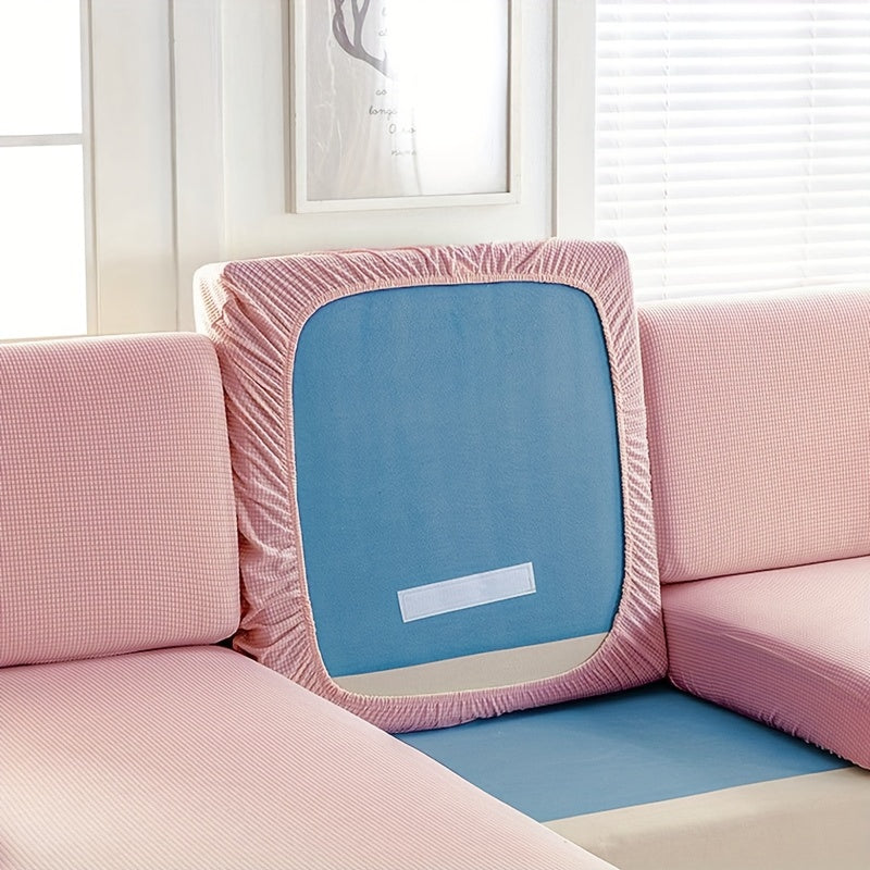 Waterproof Jacquard Sofa Slipcover Elastic Polyester Furniture Protector