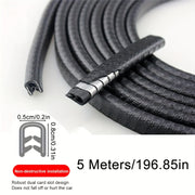 Универсальная резиновая накладка на край двери автомобиля, 5 м, пылезащитная, царапиноустойчивая