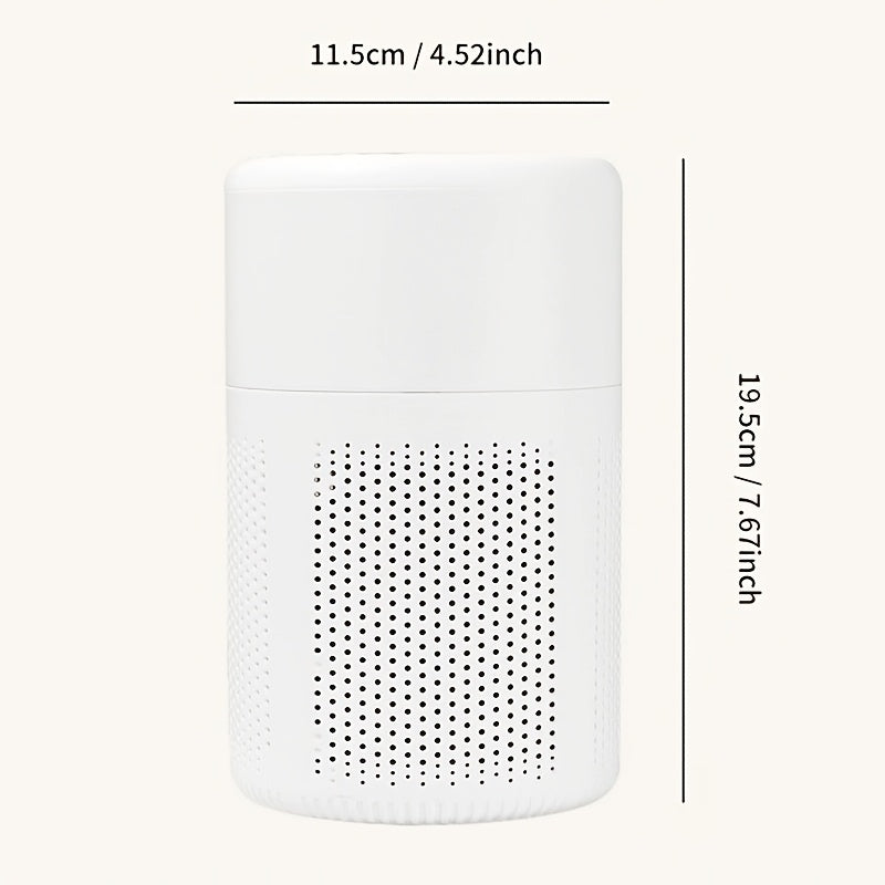 Purificador de aire portátil de escritorio con eliminación de olores y polvo