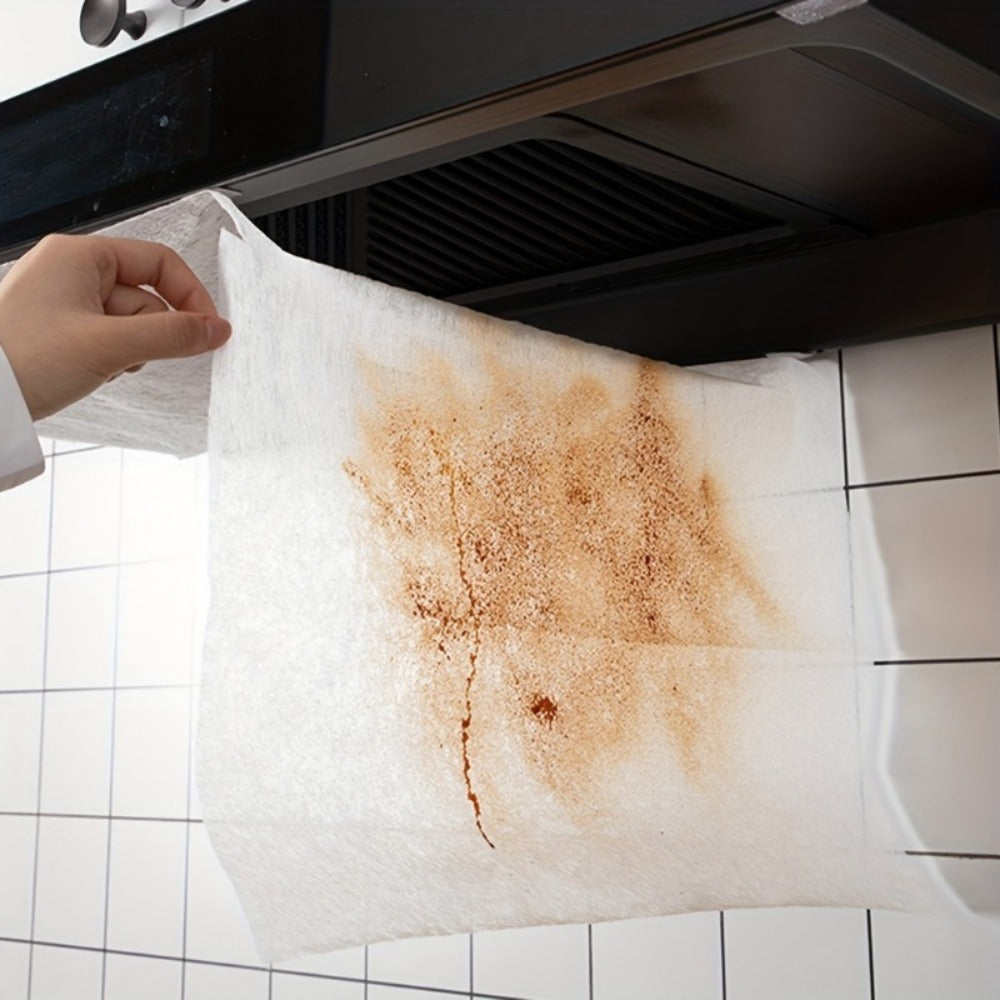 12 dona bir foydalanishlik oshxona pechining qopqogʻi yogʻ filtrlari, tozalash oson, tarmoq