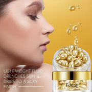 30 dona Hyaluronic Acid Serum Kapsulalari yuz va bo‘yinga namlantiruvchi, yorqinlashtiruvchi, sayohat uchun qulay