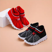 Kids' Slip-On Woven Shoes Boys Girls Breathable Fabric Casual Sneakers with Round Toe