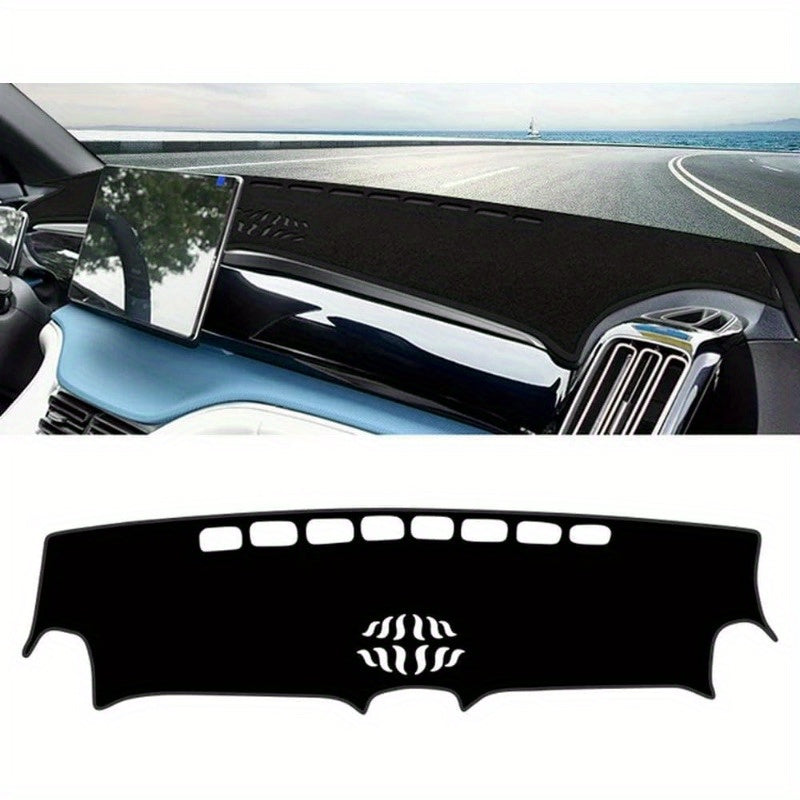 Чехол для приборной панели автомобиля против царапин, интерьер, красная боковая часть для внедорожника