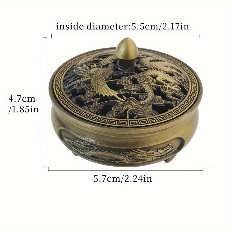 Hollow Incense Burner for Zen Home Tea Set Sandalwood Plate Holder