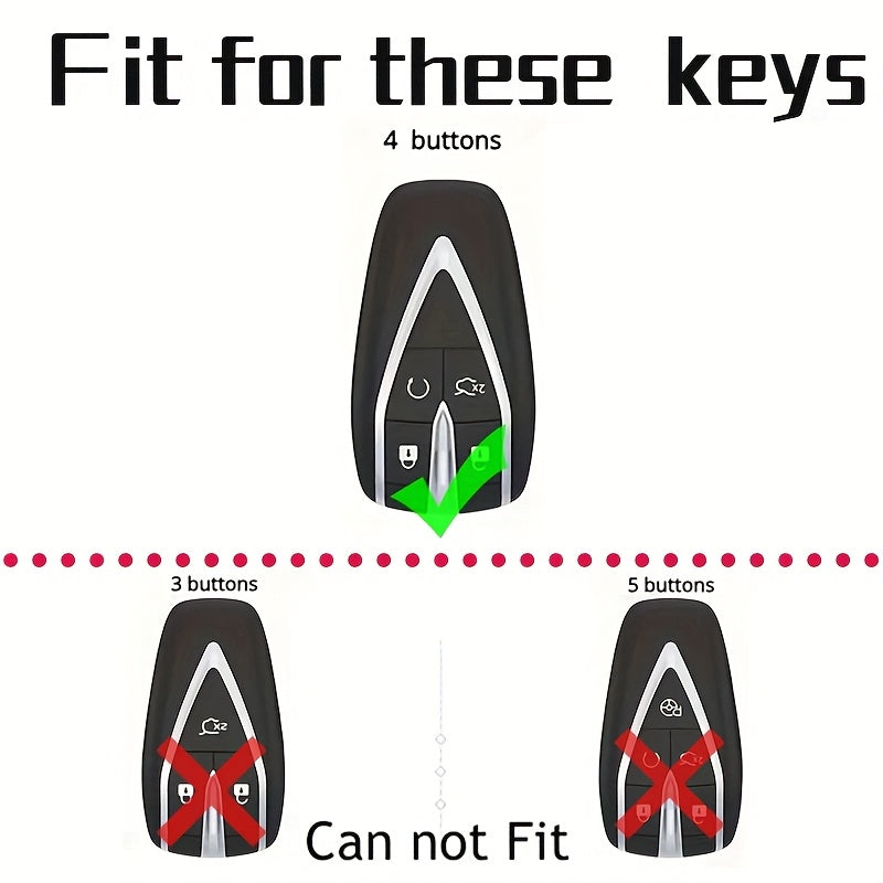 Stylish TPU Durable Key Case for Car Key Protection