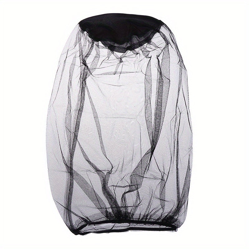 Unisex Mesh Hat Net Adjustable Dustproof Mosquito Protection for Camping