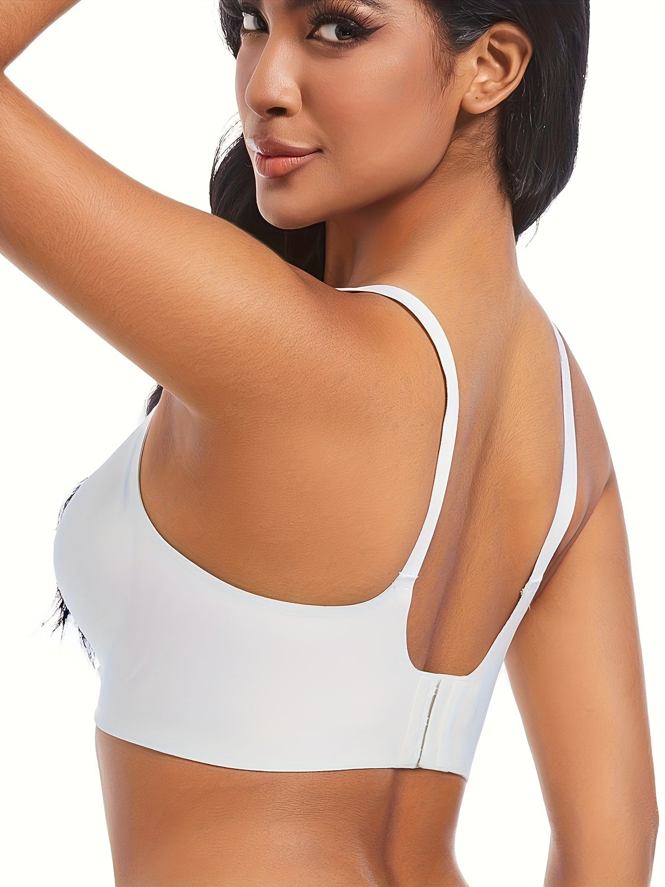 Women's Seamless Wireless Push-Up Bra for Comfort and Support