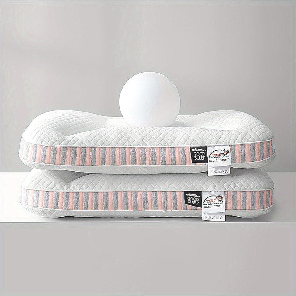 Adult Memory Foam Neck Support Pillow for Deep Sleep and Comfort