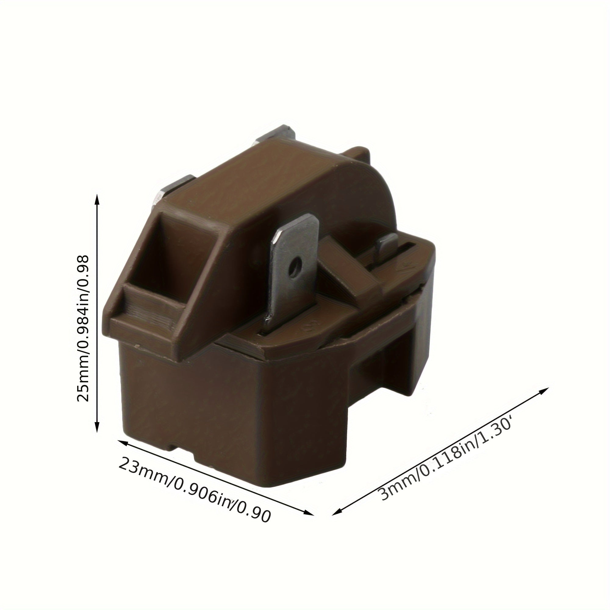 Pink Refrigerator Relay Kit for Freezers and Refrigerators Long-Lasting Plastic Metal