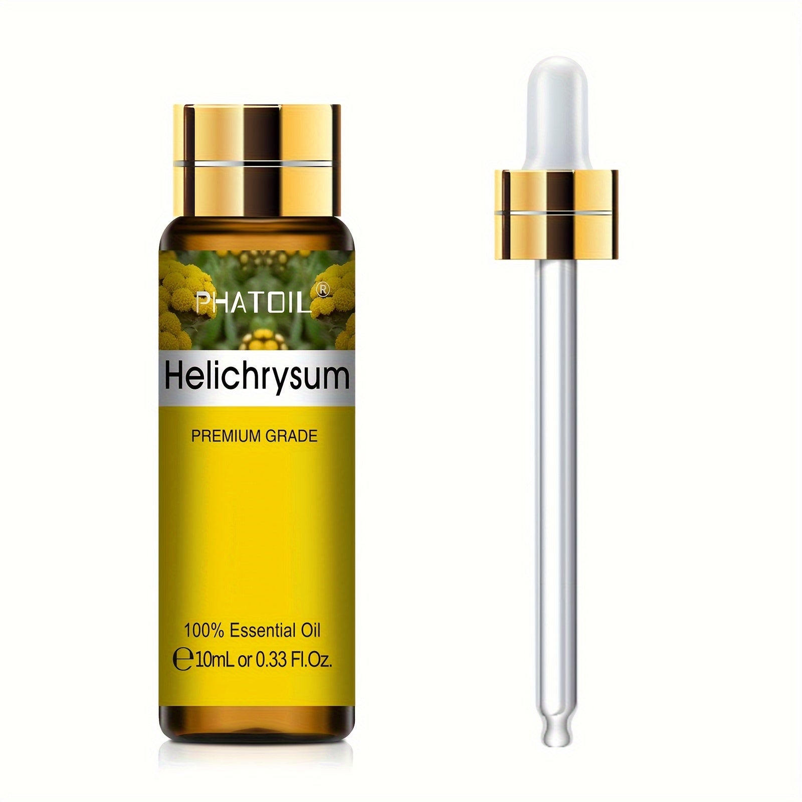 PHATOIL Efir moyi Yagona 10ml - Kayfiyatni ko'taruvchi aromaterapiya suvi, ko'p maqsadli foydalanish, yuqori sifatli, oqmas, UV nurlanishiga chidamli - 1 shisha