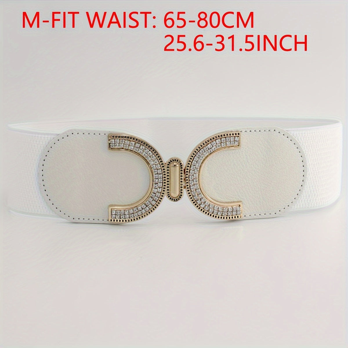 Women’s Rhinestone Buckle Corset Belt for Jeans Pants Dresses