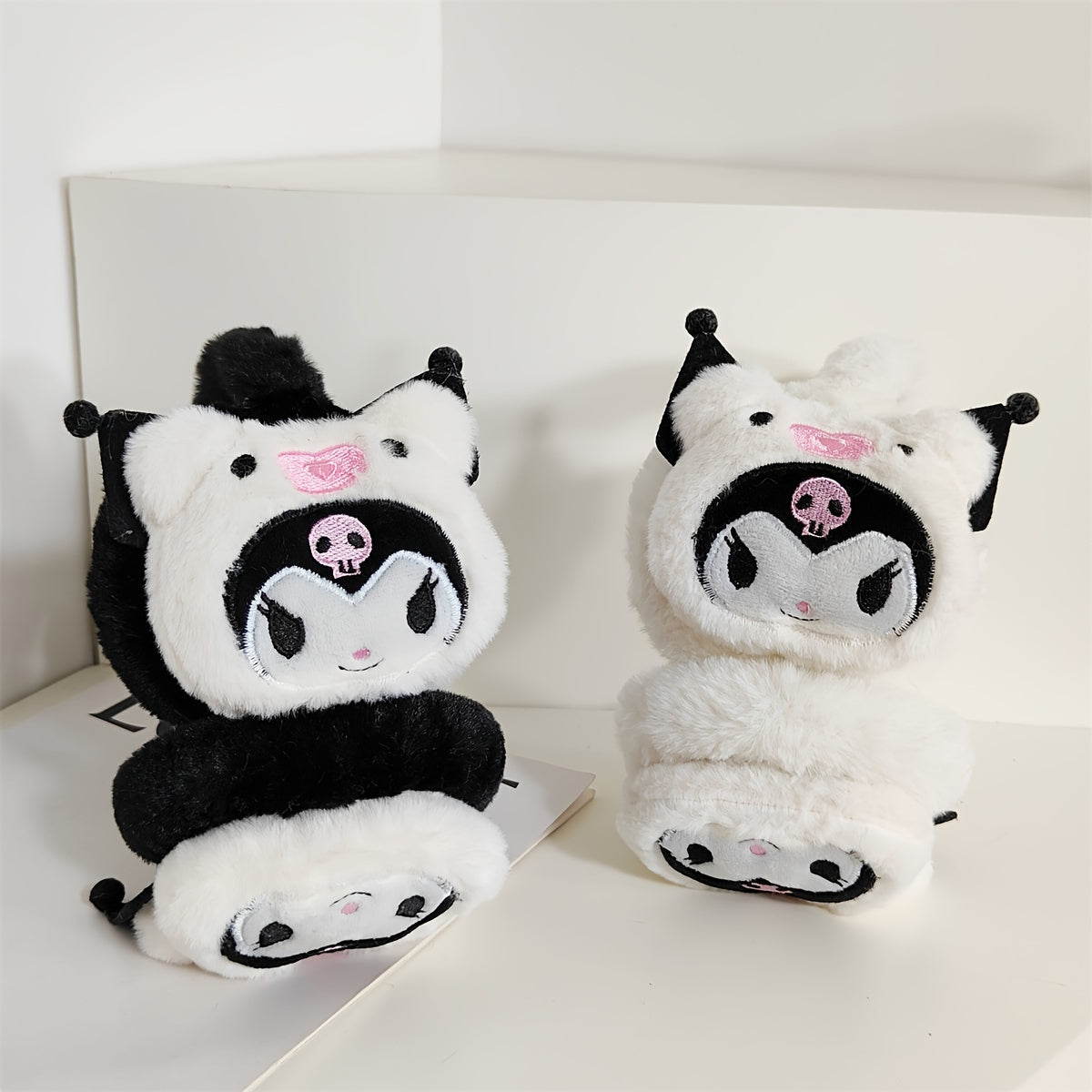 Plush Earmuffs for Cold Weather, Cartoon Style, Warm and Cute Ear Protection