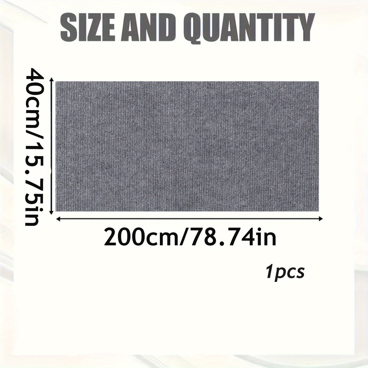 O'z-o'zidan yopishqoq mushuk tirnalish matosi mebellarni himoya qiladi, divanlar, kanepelar va gilamlar uchun moslashtiriladigan sisal pad bilan.