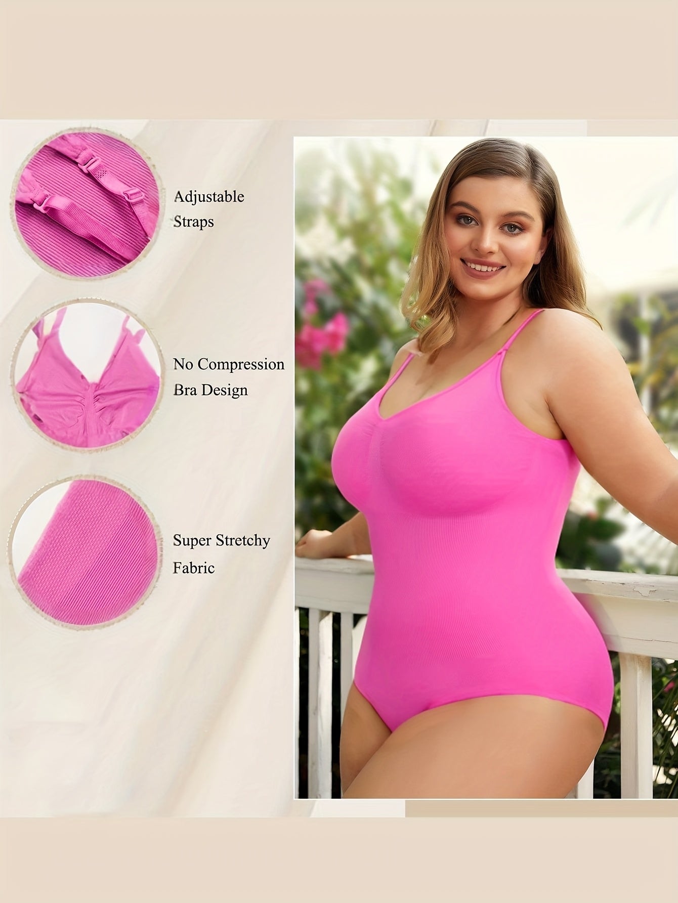 Women's Seamless Tummy-Tuck and Butt-Lifting Shapewear 5 Pack in 5 Colors