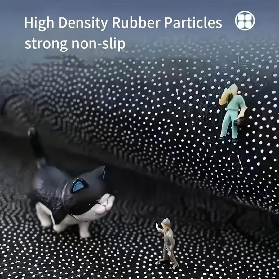 Long Velvet Mat Non-Slip Bathroom Kitchen Corridor Bedroom Rug