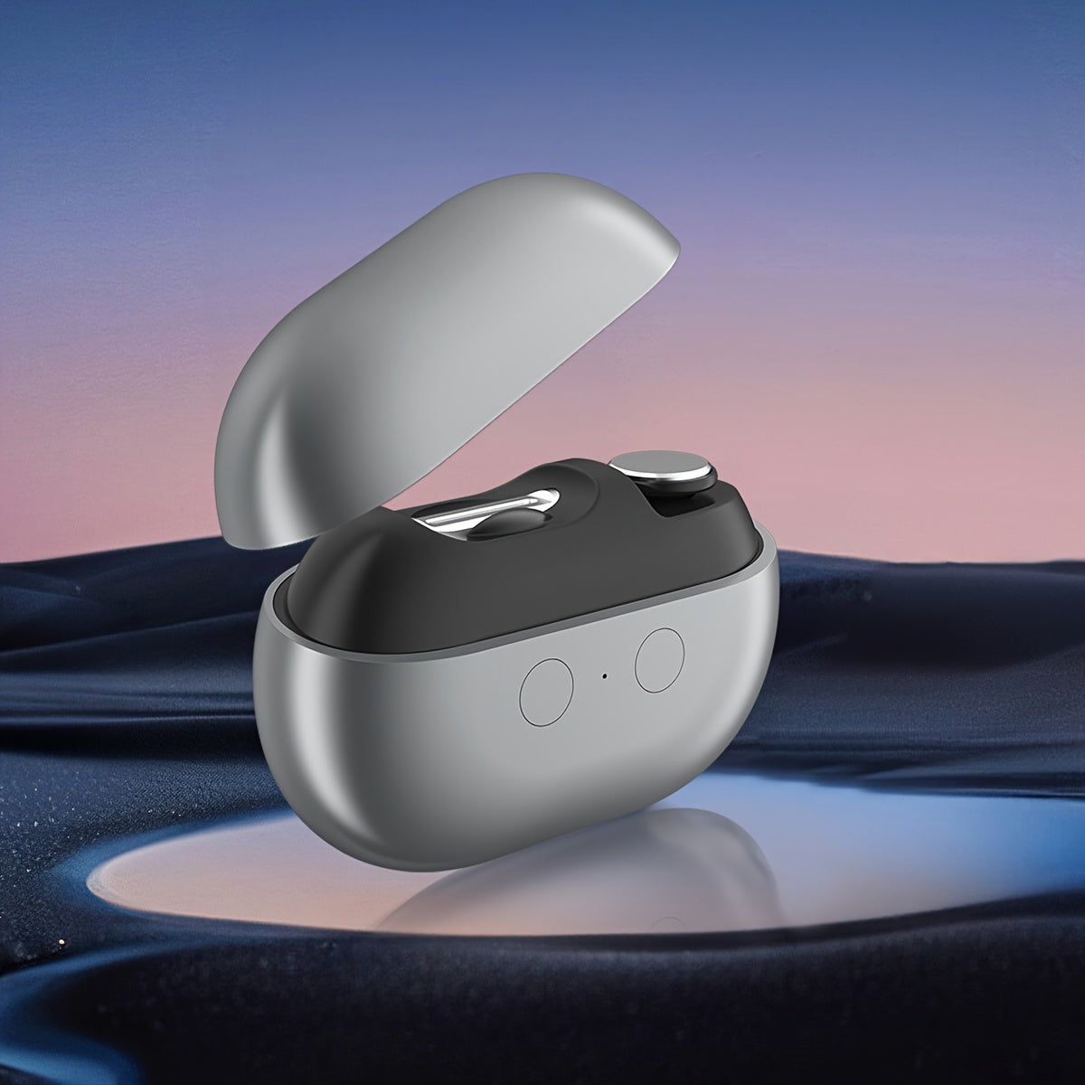 Dispositivo eléctrico para cuidado de uñas con luz LED, recargable, compacto, alimentado por batería