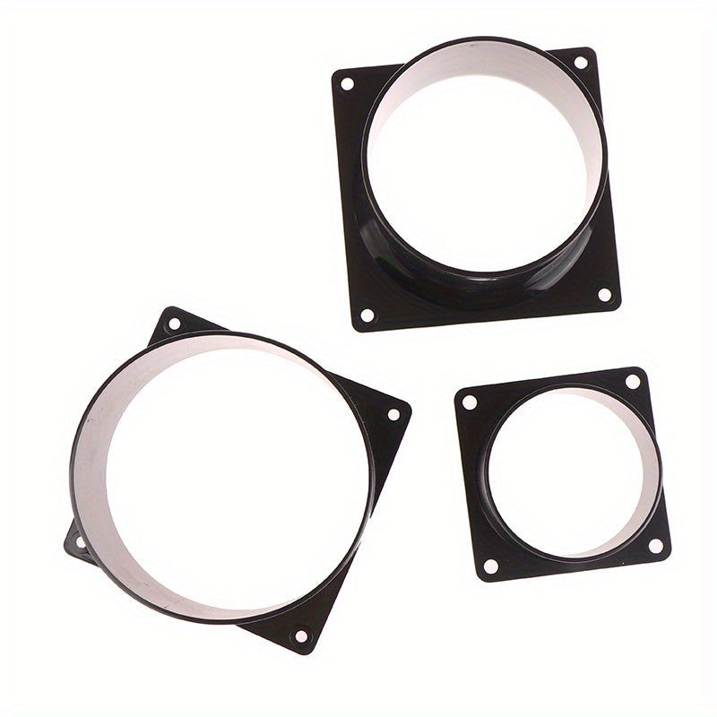 1 шт. ABS-муфта для стенового фланца 75/100/120 мм для вентиляционной трубы воздуховодов