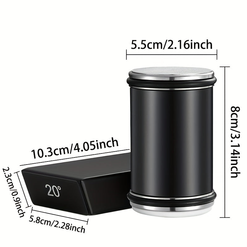 Магнитный набор для заточки ножей с прямым лезвием с алюминиевой основой двойного угла, включает камни зернистостью 400 и 1000 грит