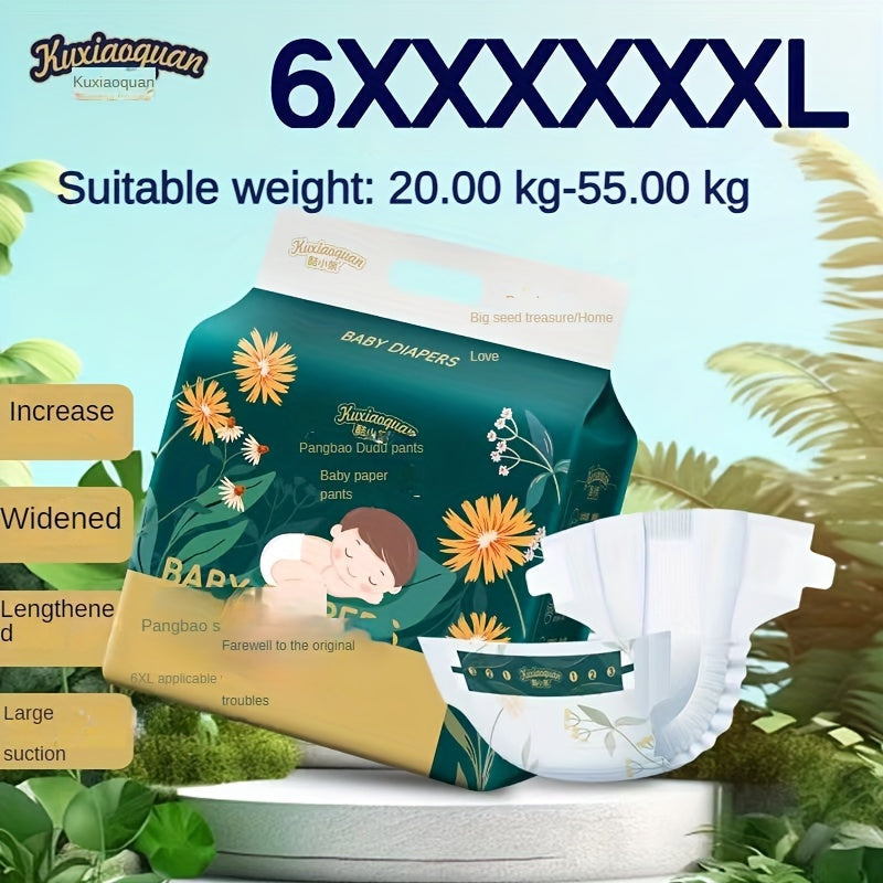 Katta 7XL O'tirish Trening Shimlari O'smirlar Uchun - O'g'il va Qizlar Uchun Tungi Pampers, Yuqori Singdiruvchi, Havo O'tkazuvchi, Suv O'tkazmaydigan, Keng Yadro va Bel Bilan - 3-12 Yoshdagi Bolalar Uchun Ideal, 20-55 kg - Qimmatbaho Paket