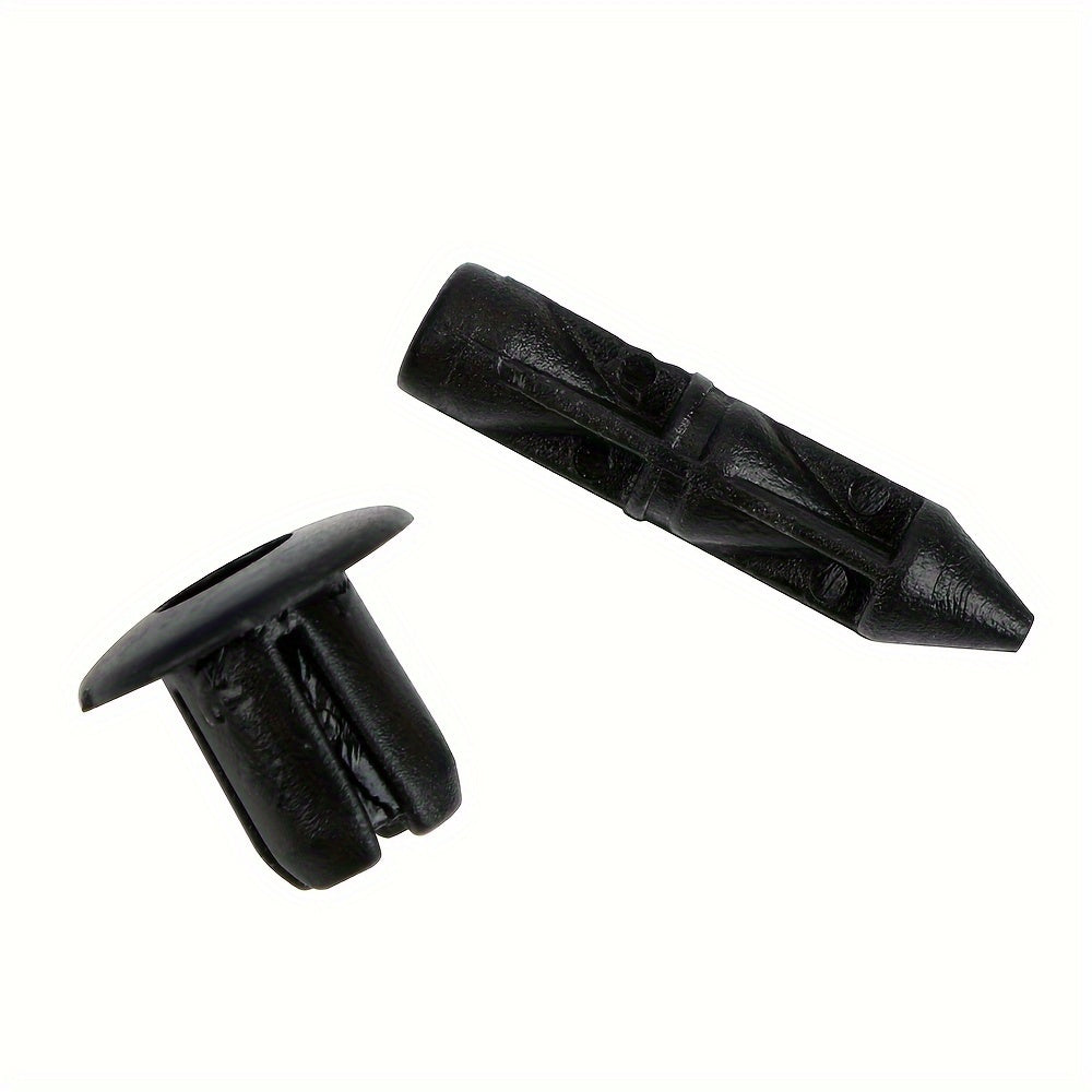 50Pcs Plastic Car Fasteners Door Trim Panel Clips 7mm Rivets