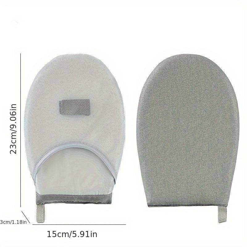 Set of 2 Mini Handheld Ironing Gloves with Sponge Padding for Fast Touch-Ups