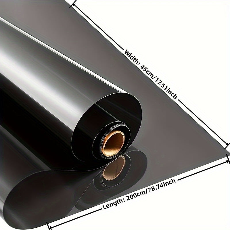 2mm Thick PET Privacy Screen Film for Home Office Sun UV Heat Protection