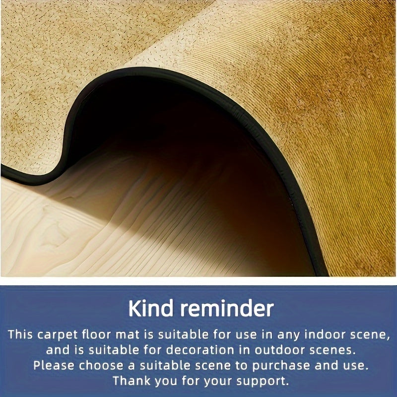 Встречающий коврик с полосатым узором, нескользящий, из полиэстера, для использования внутри и снаружи, 70x40 см