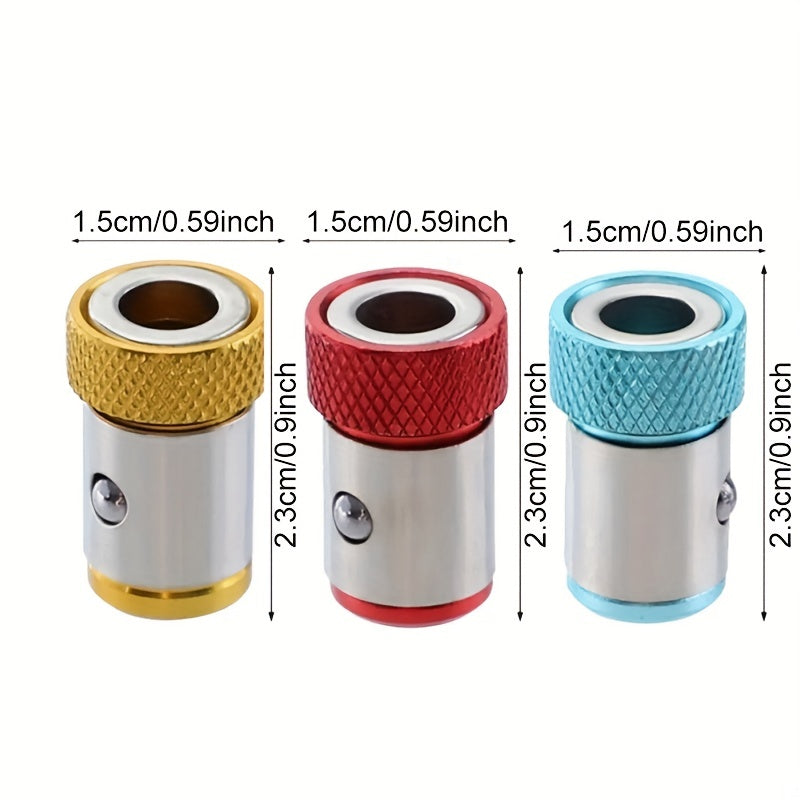 Magnetic Screwdriver Bit Ring Metal Strong Magnetizer Anti-Corrosion Tool Accessory