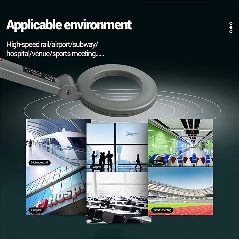 Handheld Folding Mini Metal Detector for Accurate Metal Scanning