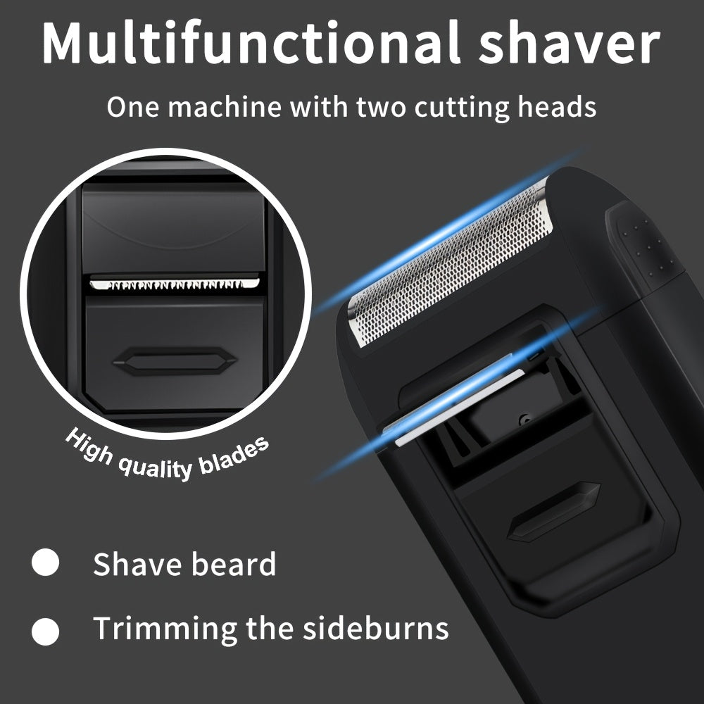 Professional Electric Hair Clipper Cordless USB Rechargeable Lithium Hairdressing Set