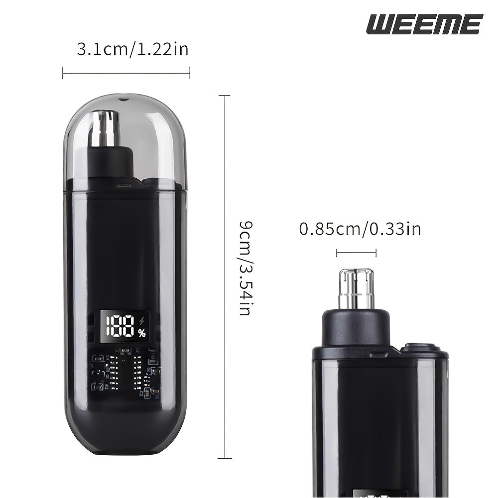 Afeitadora eléctrica de nariz y pelo, recargable, USB, portátil, herramienta de cuidado personal