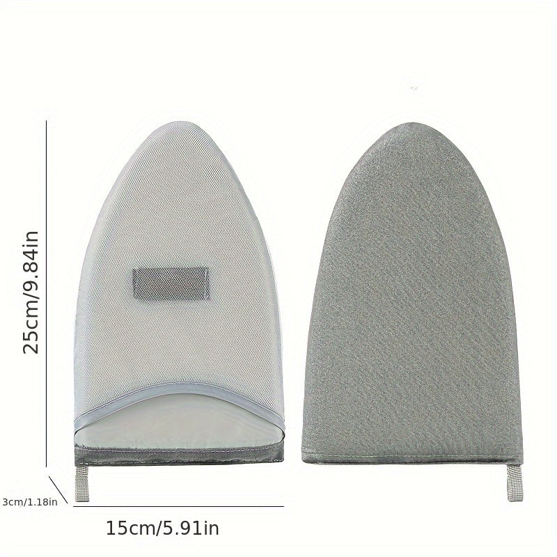 Набор из 2 мини-ручных утюжков с губчатой подкладкой - компактные, беспроводные и удобные для быстрого подравнивания