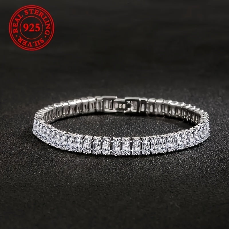 Ajoyib vintage boho uslubidagi bilaguzuk, hashamatli 925 sterling kumush va porloq kubik zirkoniyadan tayyorlangan - Gippoallergen va ayollar uchun sovg'a sifatida mukammal.