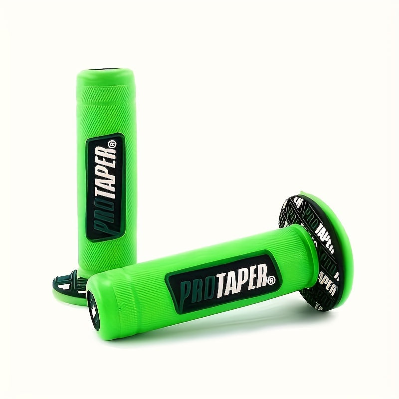 Motorcycle Handlebar Grips Durable Rubber Off-Road Bike Throttle Covers