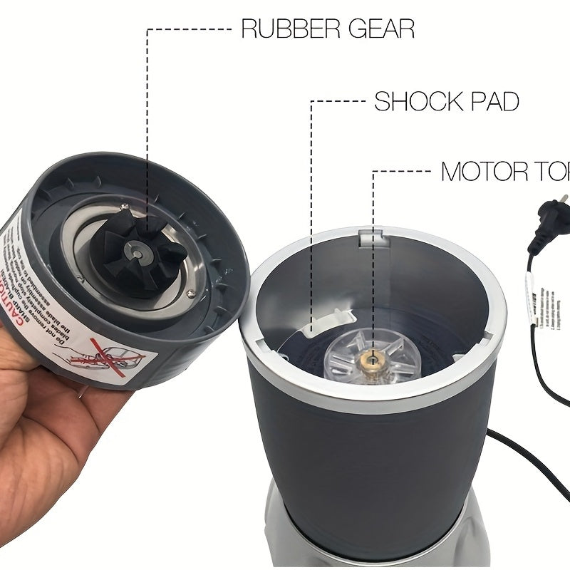 1 dona Nutribullet Extractor Blade bilan sharbat tayyorlash tajribangizni yangilang. 600W/900W modellari bilan mos keladigan ushbu almashtirish qismi sharbat tayyorlash samaradorligini oshiradi va sizga maksimal oziq moddalarni olishga yordam beradi.