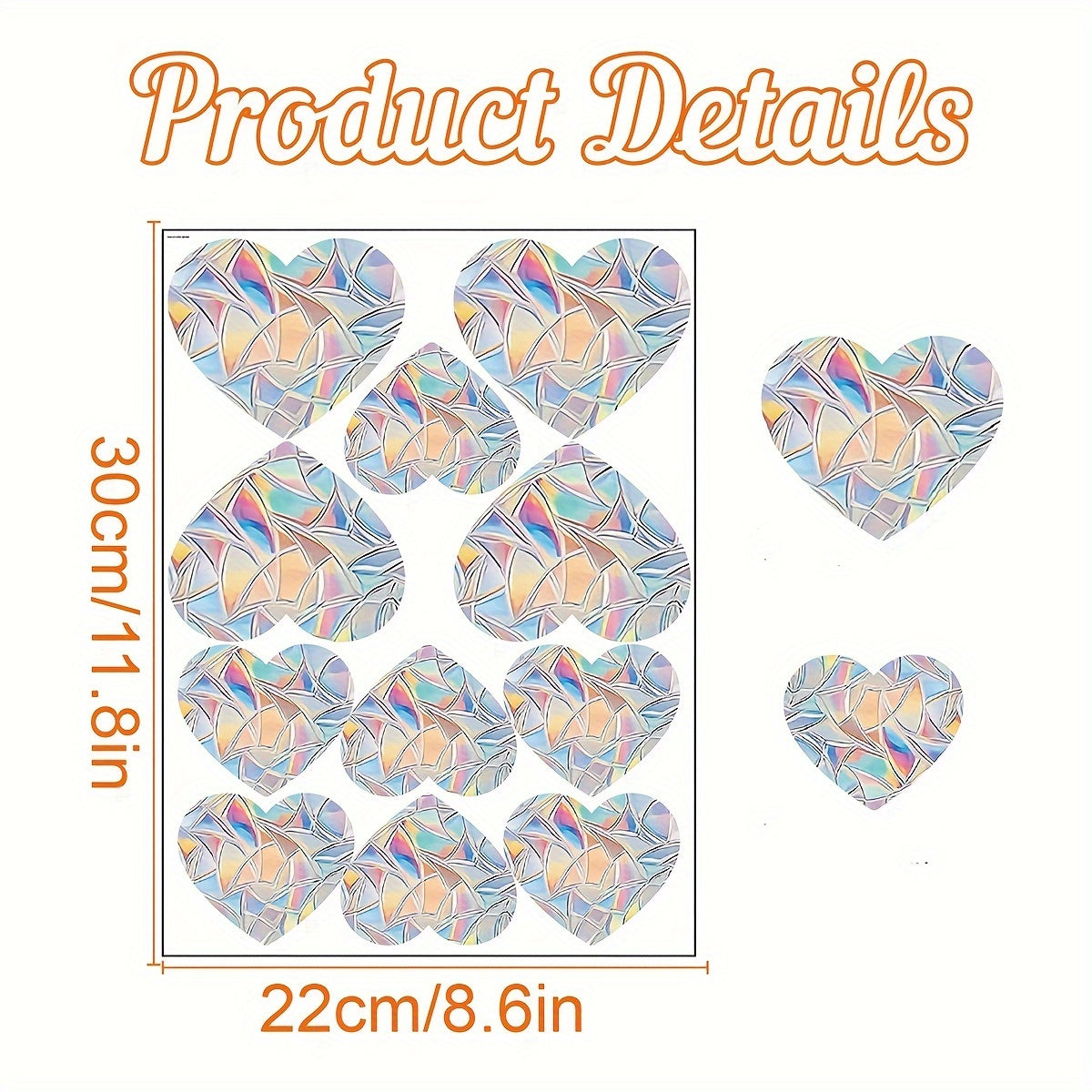 Colorful Rainbow Prism Butterfly Suncatcher Window Stickers Electrostatic Glass Decals