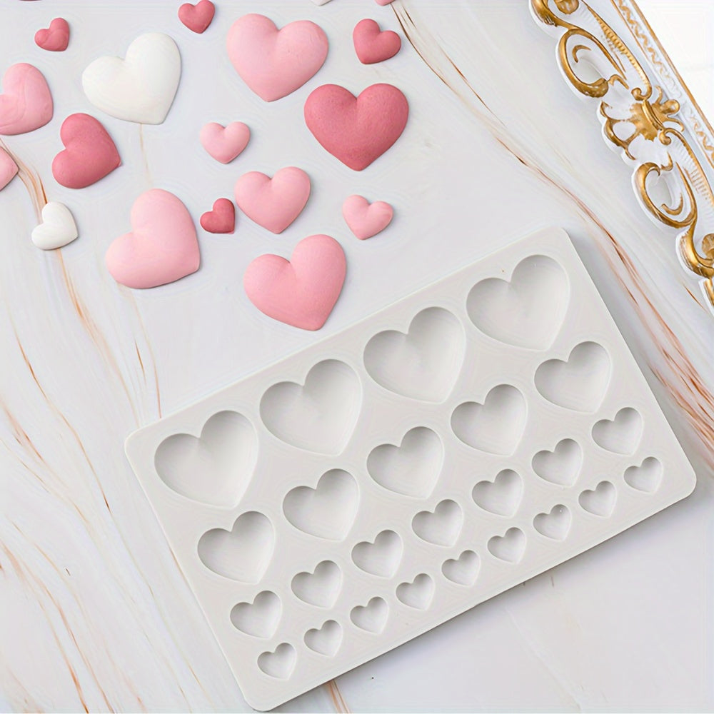 Valentine's Day Resin Silicone Mold for Handmade Soap and Aromatherapy