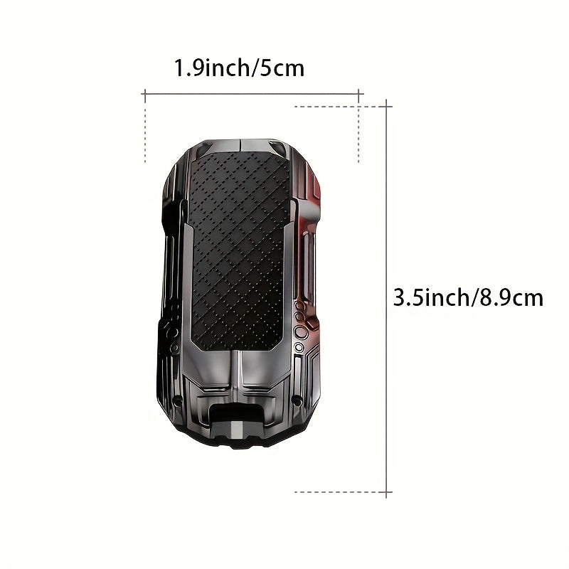 Car Key Cover Chain Protector for SUV Sedan Keychain Accessories Black Rubber