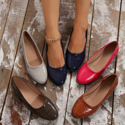 Women's Flat Shoes Solid Color Comfortable Casual Sneakers