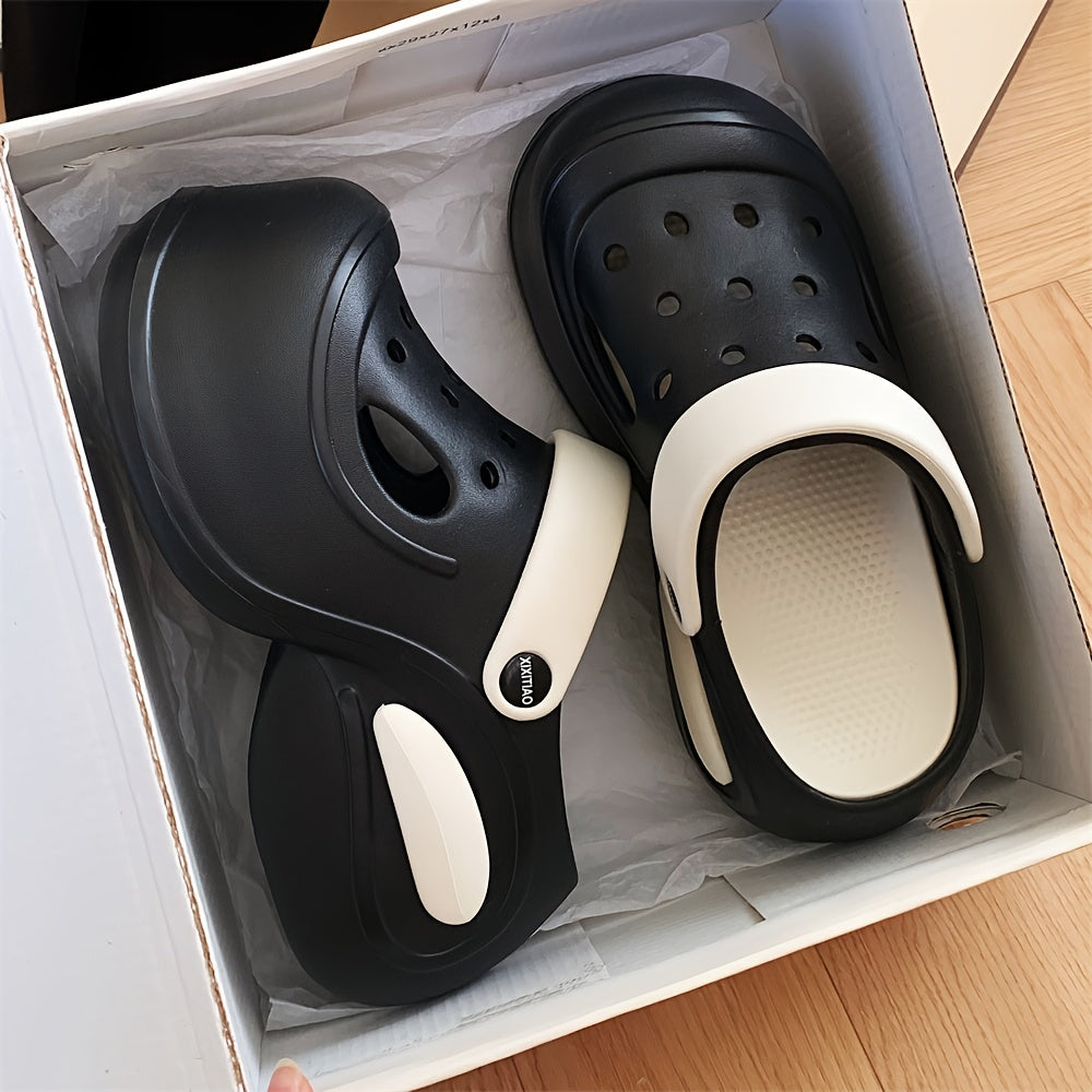 Women's EVA Platform Clogs Thick Sole Casual Slip-On Shoes