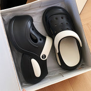 Women's EVA Platform Clogs Thick Sole Casual Slip-On Shoes