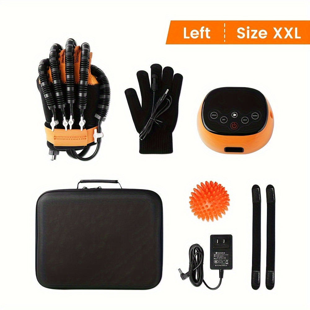 Guantes de rehabilitación con función de mano calentada, ajustable en fuerza, recargables, control por voz